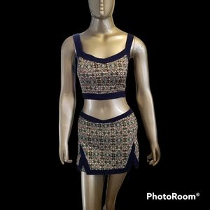 Two piece skort set. Sz XS